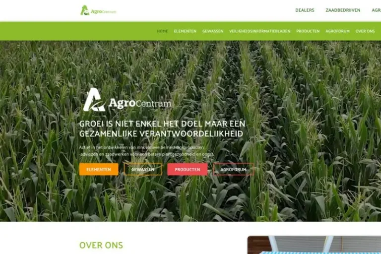 professionele website laten maken agri sector roosendaal