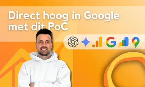 hoe kom je hoger in de google ranking direct hoog met poc mark gelderblom